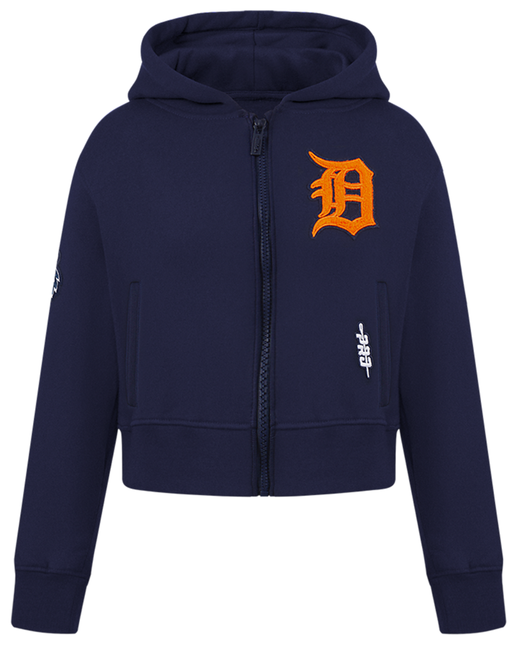 Pro Standard Detroit Tigers Classic Flc Fz Hoodie Image 1 of 8. Tap to open photo gallery.