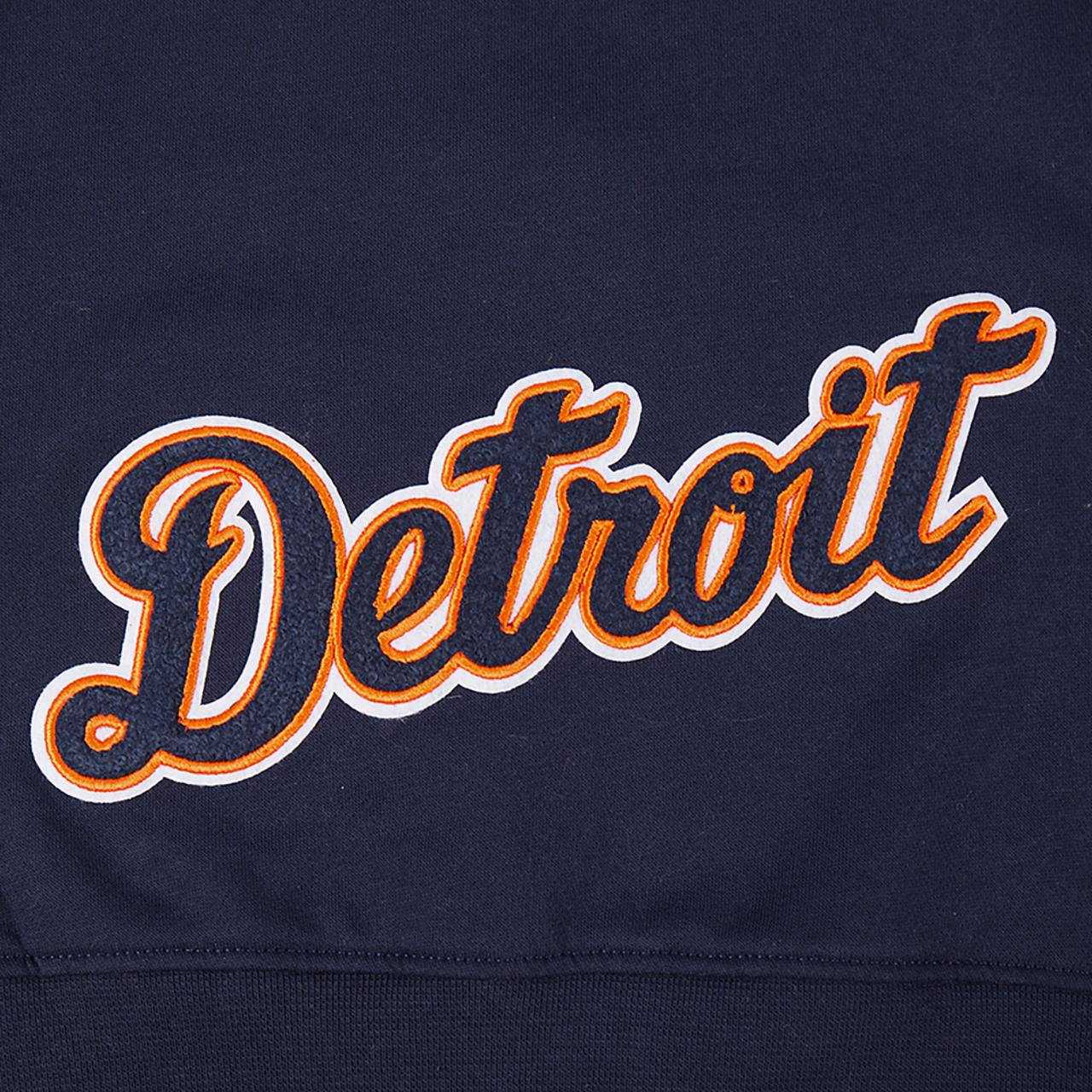 Pro Standard Detroit Tigers Classic Flc Fz Hoodie Image 6 of 8. Tap to open photo gallery.