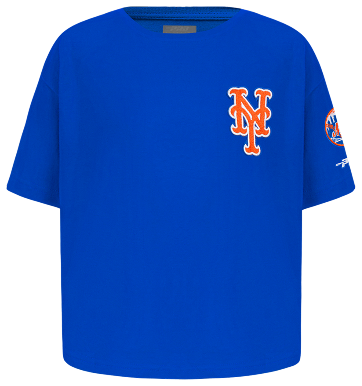 Pro Standard New York Mets Classic Ss Boxy Tee Image 1 of 7. Tap to open photo gallery.