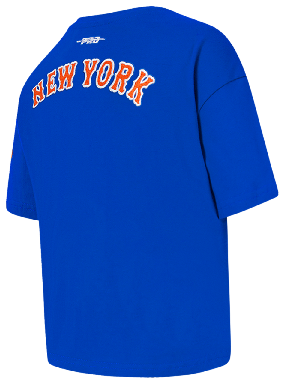 Pro Standard New York Mets Classic Ss Boxy Tee Image 4 of 7. Tap to open photo gallery.