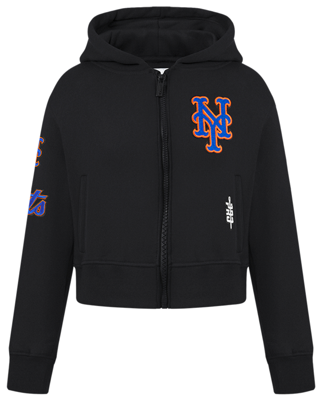 Pro Standard New York Mets Classic Flc Fz Hoodie Image 1 of 7. Tap to open photo gallery.