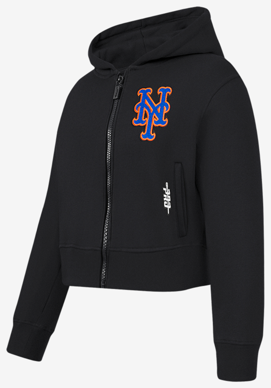 Pro Standard New York Mets Classic Flc Fz Hoodie Image 3 of 7. Tap to open photo gallery.