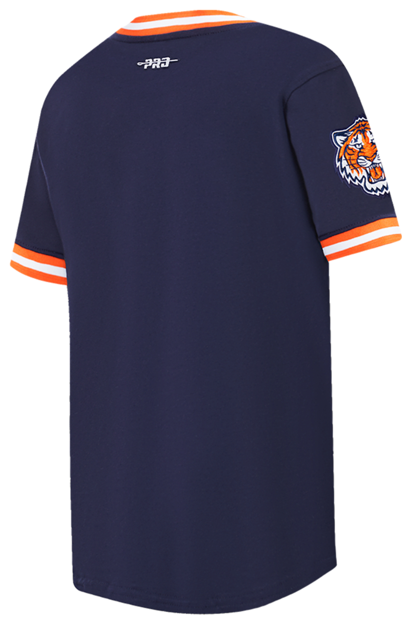 Pro Standard Detroit Tigers Classic Ss Striped Rib Tee Image 4 of 7. Tap to open photo gallery.