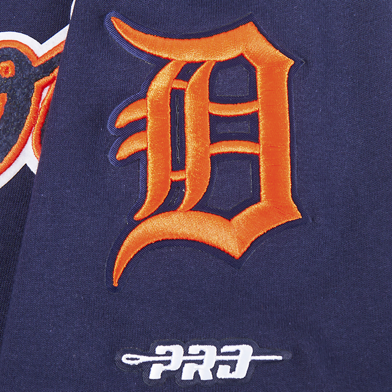 Pro Standard Detroit Tigers Classic Ss Striped Rib Tee Image 6 of 7. Tap to open photo gallery.