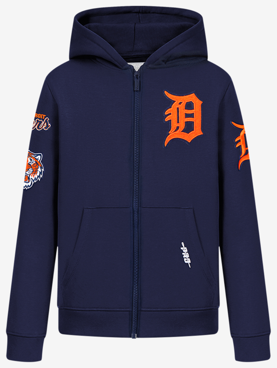 Pro Standard Detroit Tigers Classic Flc Fz Hoodie Image 1 of 9. Tap to open photo gallery.