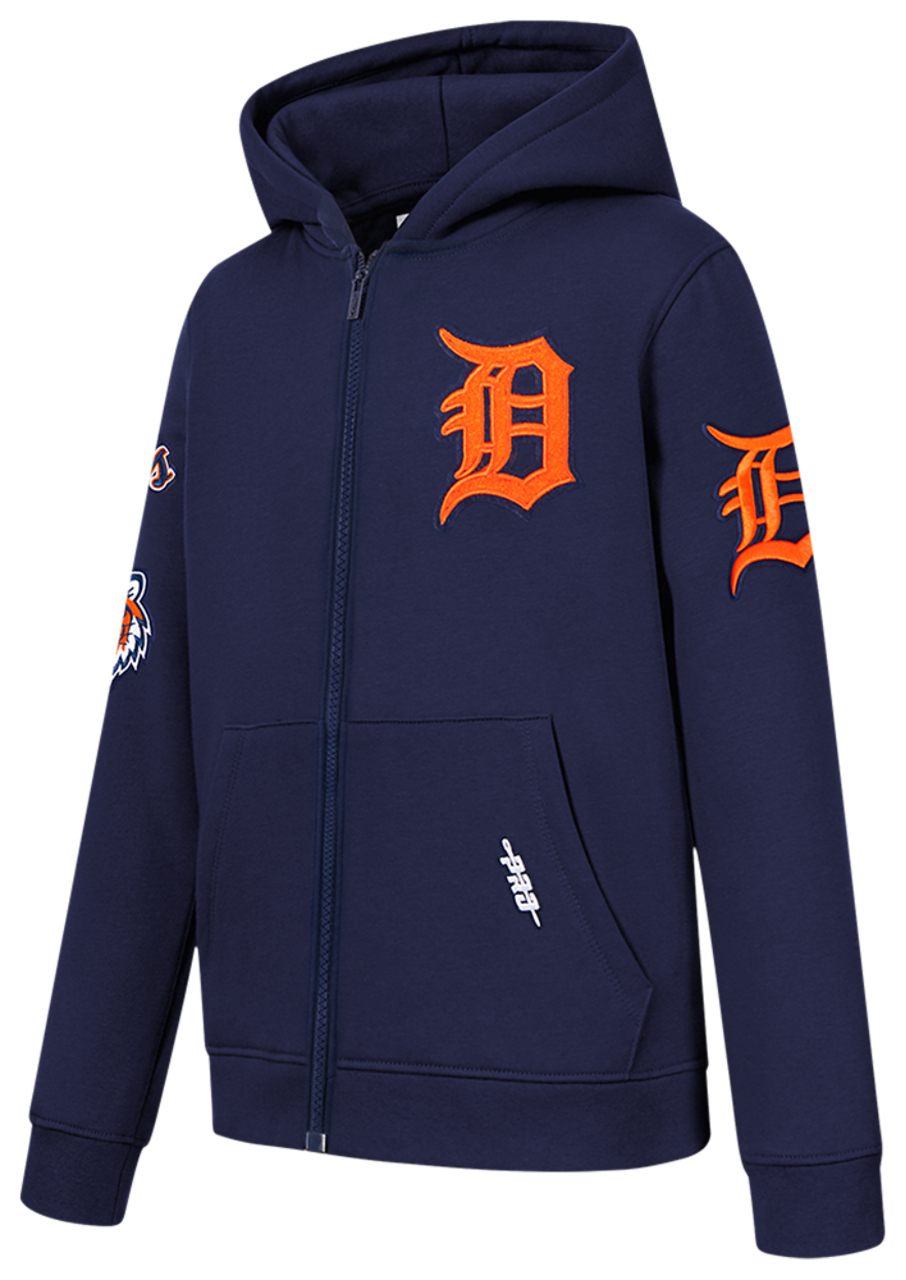 Pro Standard Detroit Tigers Classic Flc Fz Hoodie Image 3 of 9. Tap to open photo gallery.