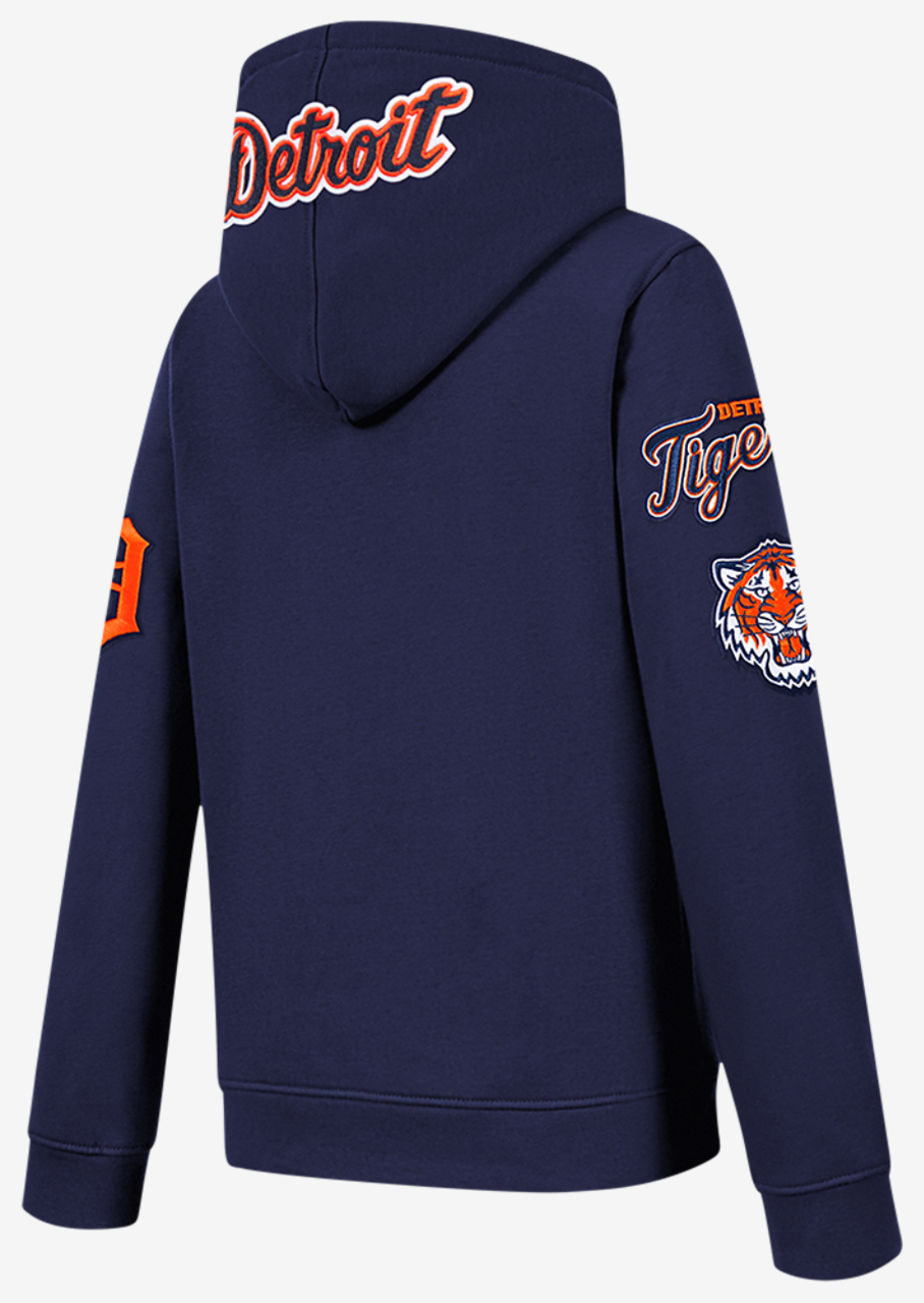 Pro Standard Detroit Tigers Classic Flc Fz Hoodie Image 4 of 9. Tap to open photo gallery.