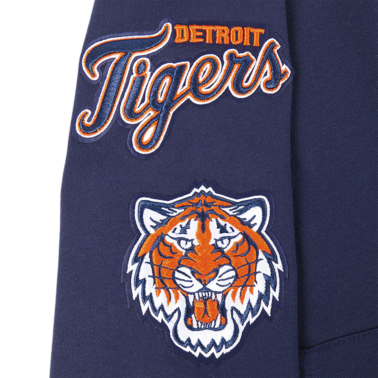 Pro Standard Detroit Tigers Classic Flc Fz Hoodie Image 6 of 9. Tap to open photo gallery.