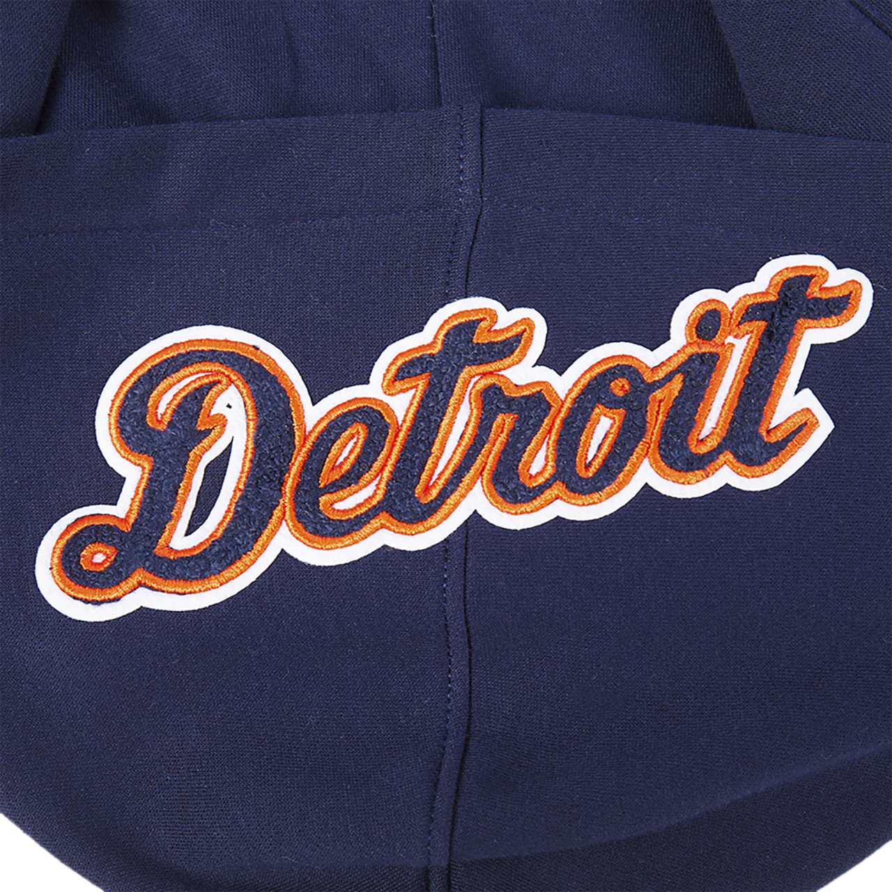 Pro Standard Detroit Tigers Classic Flc Fz Hoodie Image 9 of 9. Tap to open photo gallery.