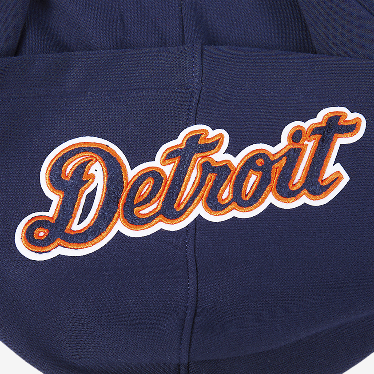 Pro Standard Detroit Tigers Classic Flc Fz Hoodie Image 9 of 9. Tap to open photo gallery.