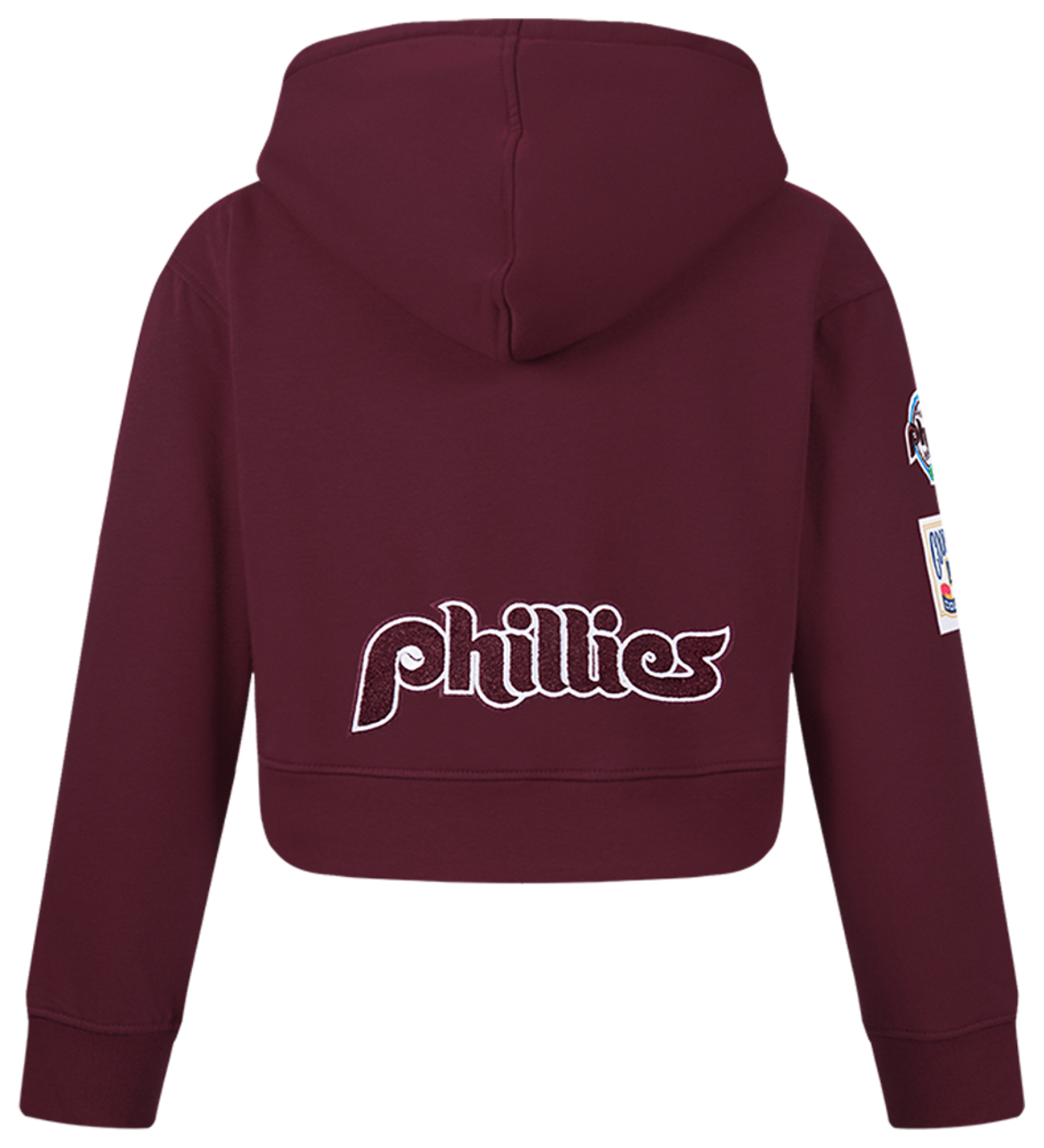 Pro Standard Philadelphia Phillies Classic Flc Fz Hoodie Image 2 of 7. Tap to open photo gallery.