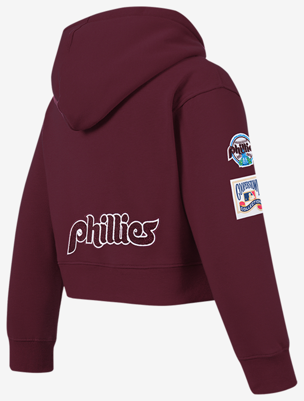 Pro Standard Philadelphia Phillies Classic Flc Fz Hoodie Image 4 of 7. Tap to open photo gallery.
