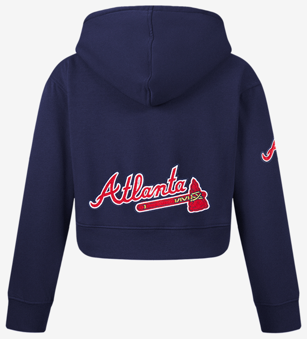 Pro Standard Atlanta Braves Classic Flc Fz Hoodie Image 2 of 7. Tap to open photo gallery.