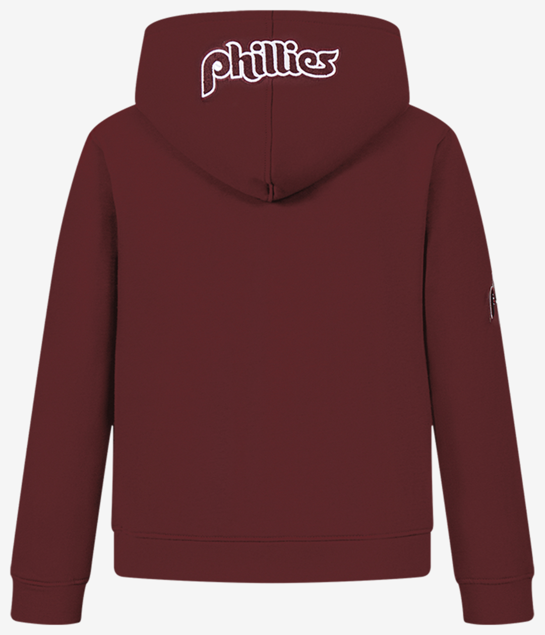 Pro Standard Philadelphia Phillies Classic Flc Fz Hoodie Image 2 of 9. Tap to open photo gallery.