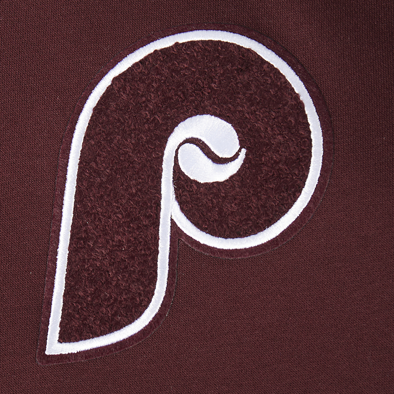 Pro Standard Philadelphia Phillies Classic Flc Fz Hoodie Image 5 of 9. Tap to open photo gallery.
