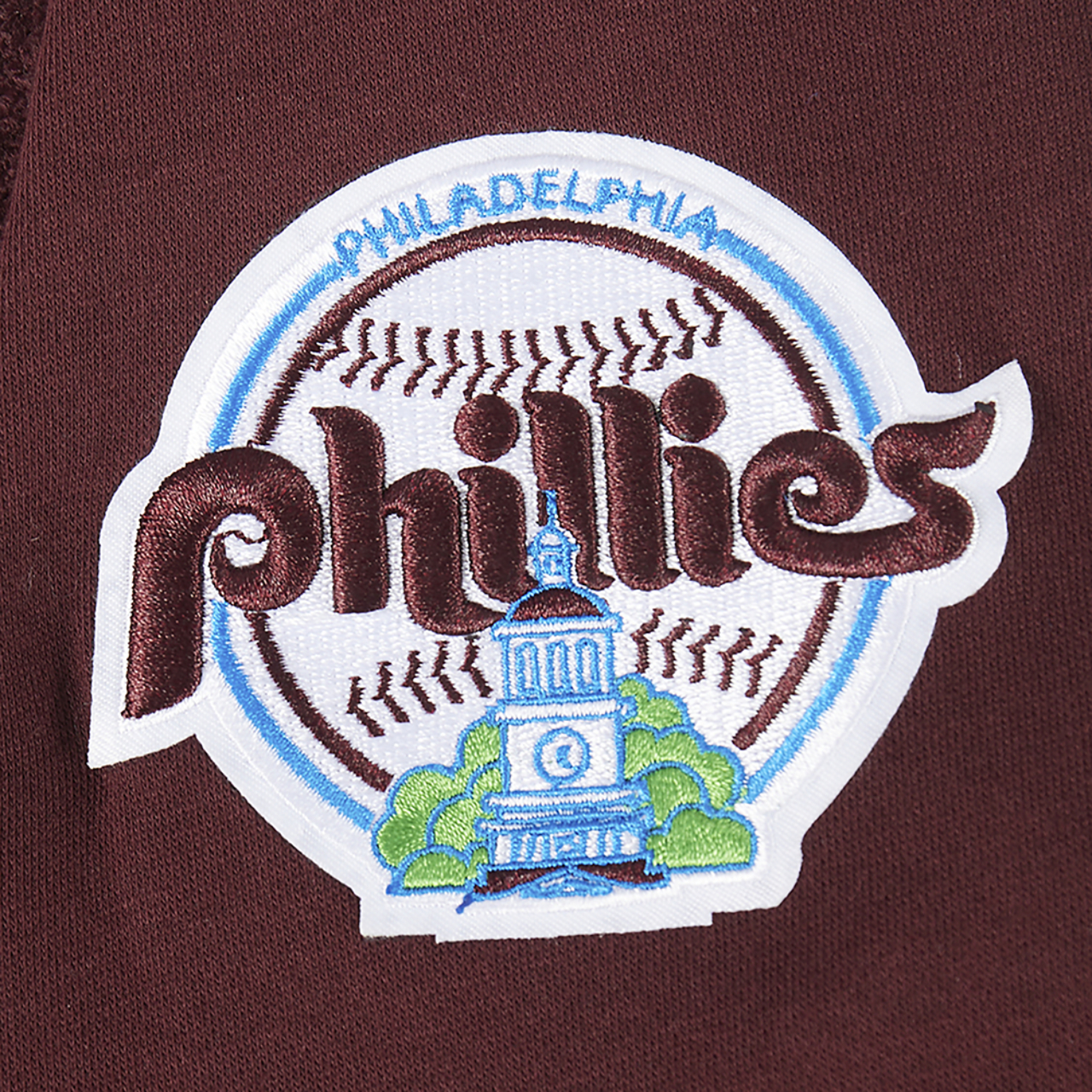 Pro Standard Philadelphia Phillies Classic Flc Fz Hoodie Image 7 of 9. Tap to open photo gallery.