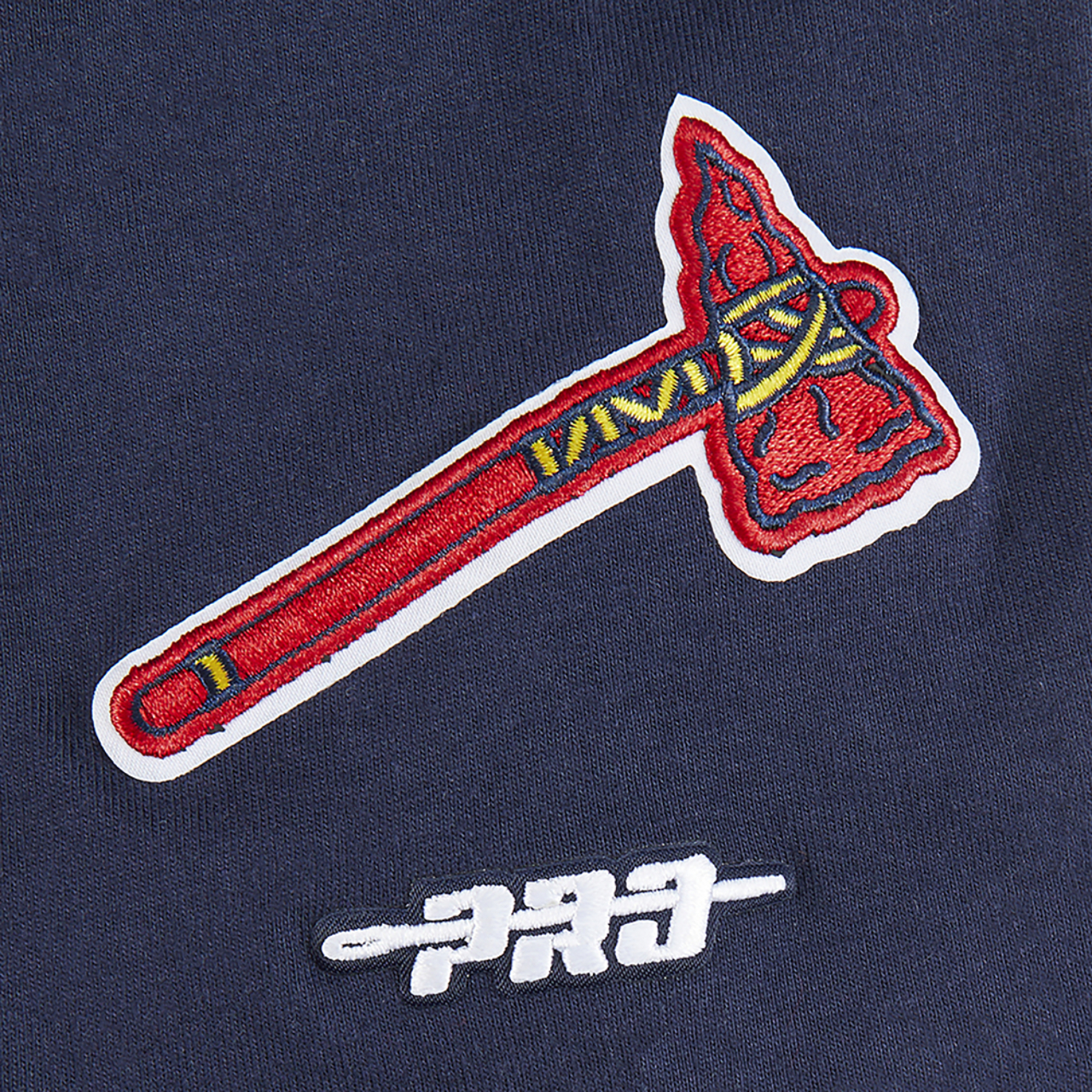 Pro Standard Atlanta Braves Classic Ss Tee Image 4 of 6. Tap to open photo gallery.