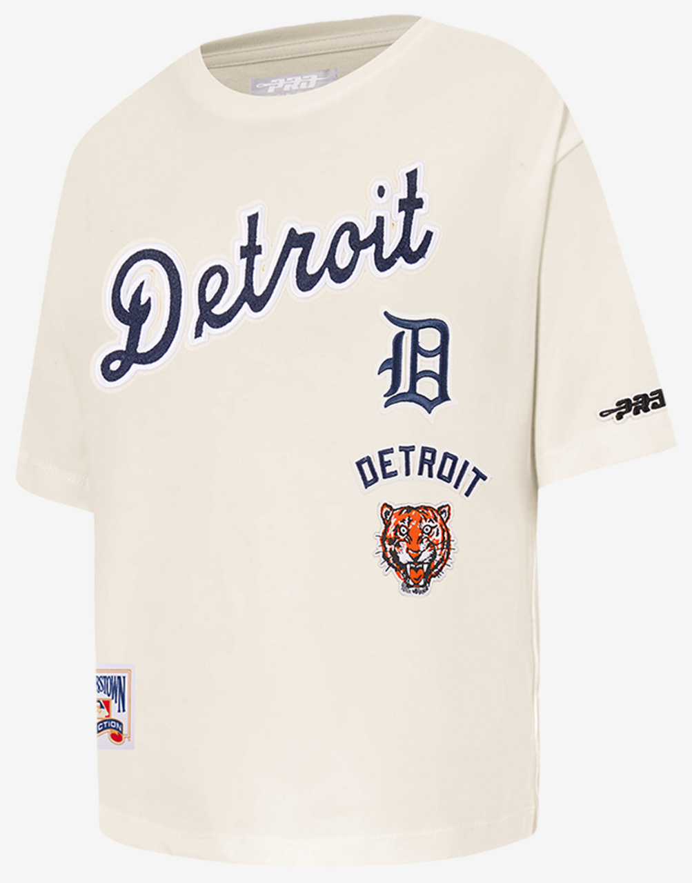 Pro Standard Detroit Tigers Retro Classic Ss Boxy Tee Image 3 of 6. Tap to open photo gallery.