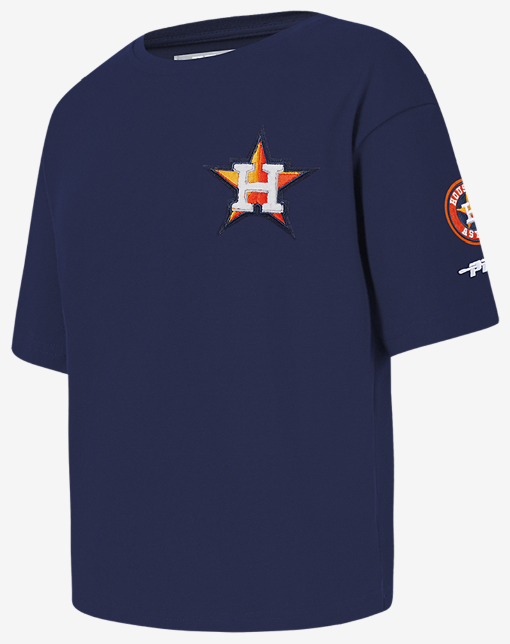 Pro Standard Houston Astros Classic Ss Boxy Tee Image 3 of 7. Tap to open photo gallery.
