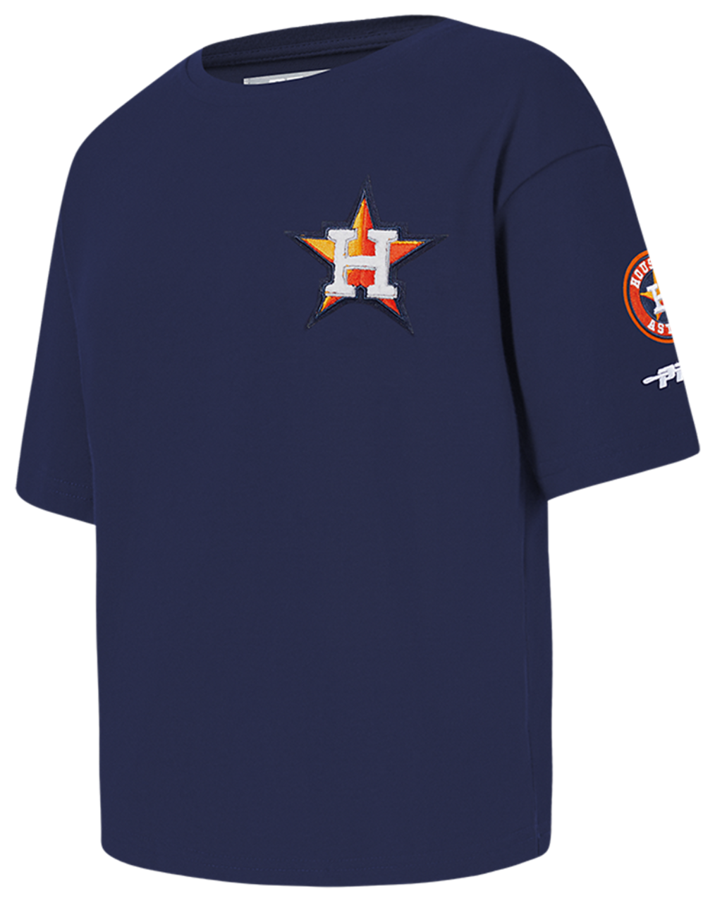 Pro Standard Houston Astros Classic Ss Boxy Tee Image 3 of 7. Tap to open photo gallery.