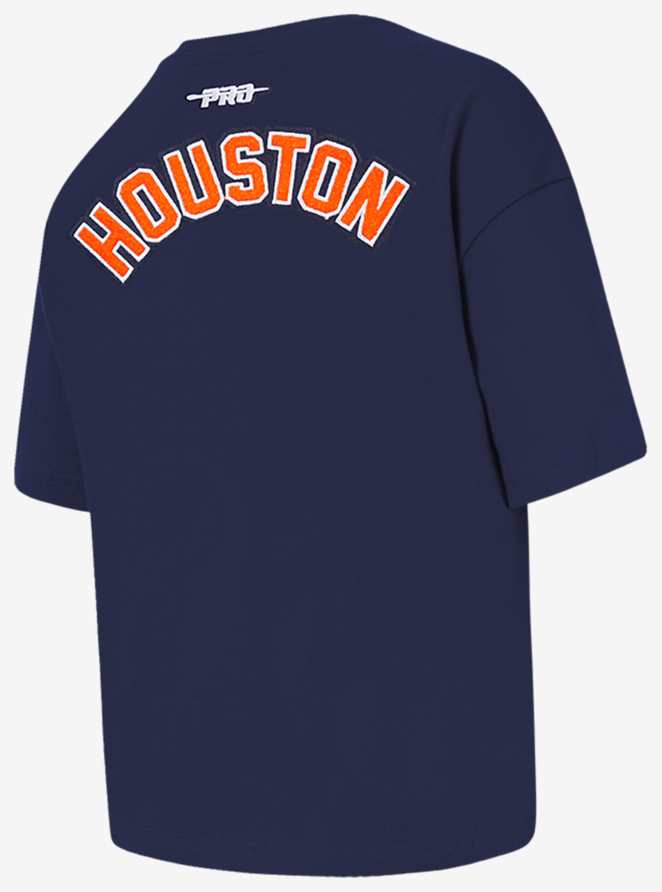 Pro Standard Houston Astros Classic Ss Boxy Tee Image 4 of 7. Tap to open photo gallery.