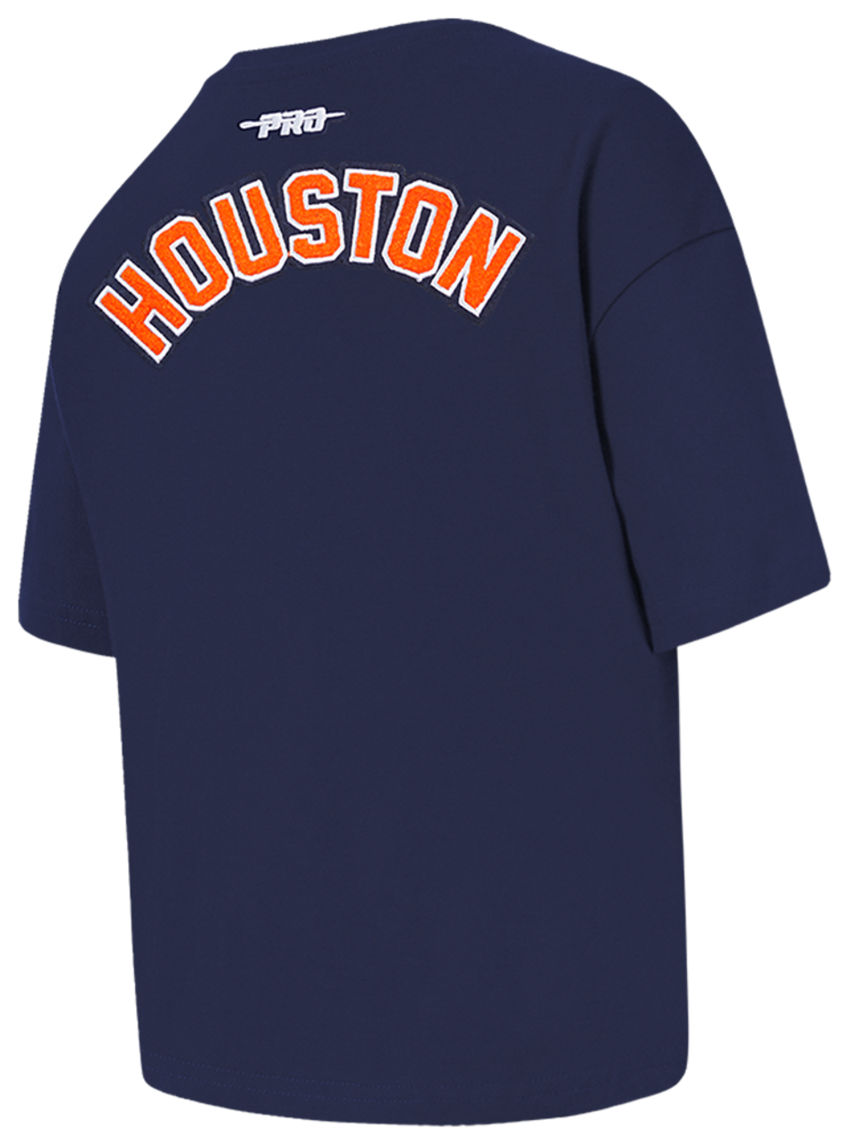 Pro Standard Houston Astros Classic Ss Boxy Tee Image 4 of 7. Tap to open photo gallery.
