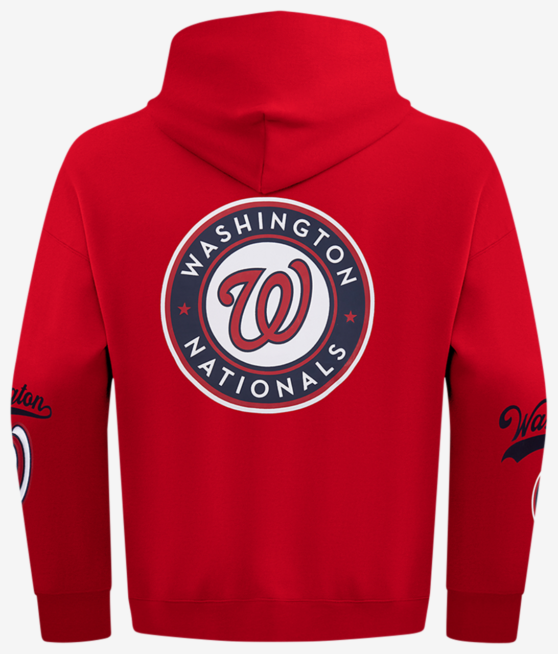 Pro Standard Nationals Living Large Drop Shoulder PO Hoodie Image 2 of 8. Tap to open photo gallery.