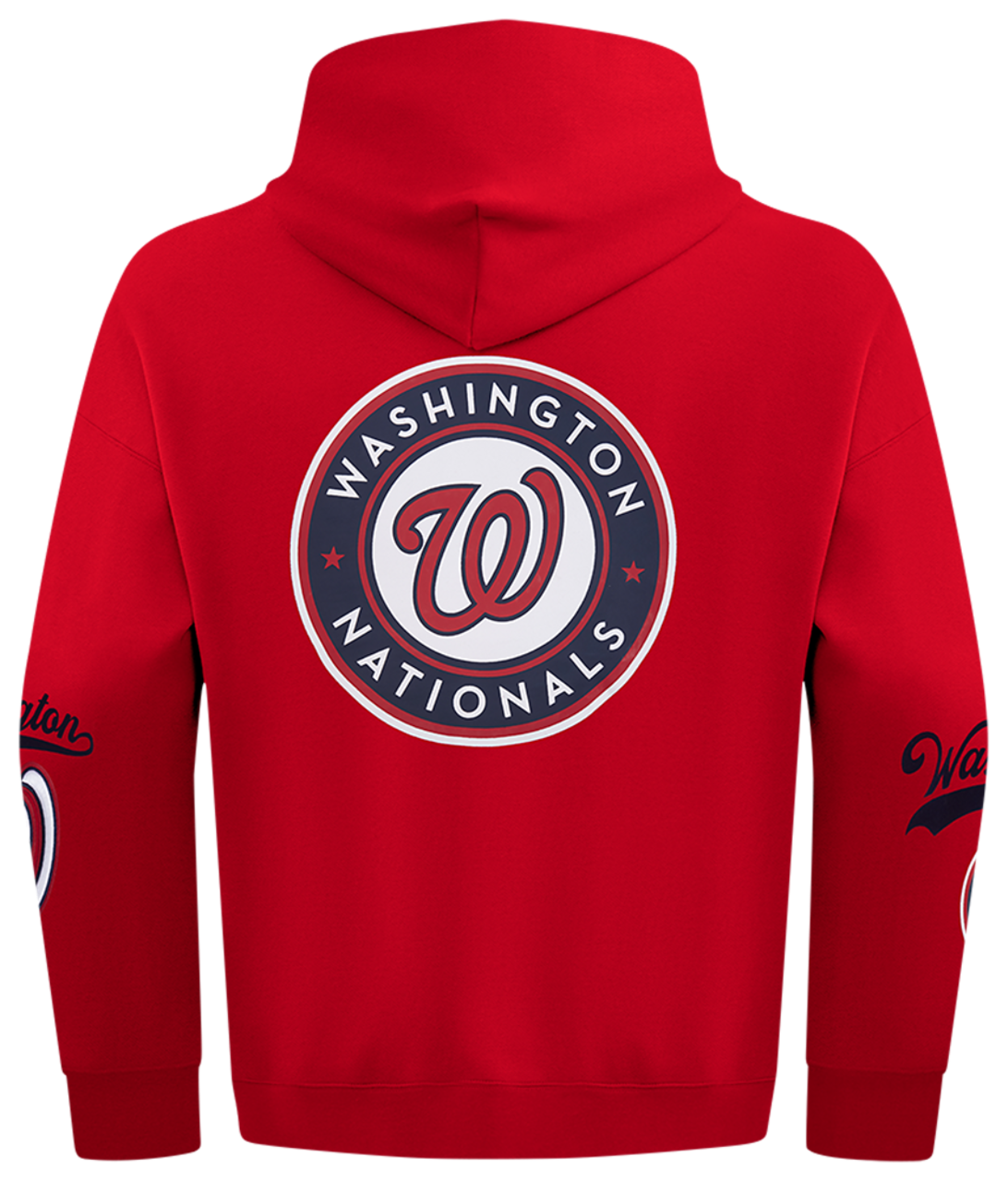 Pro Standard Nationals Living Large Drop Shoulder PO Hoodie Image 2 of 8. Tap to open photo gallery.