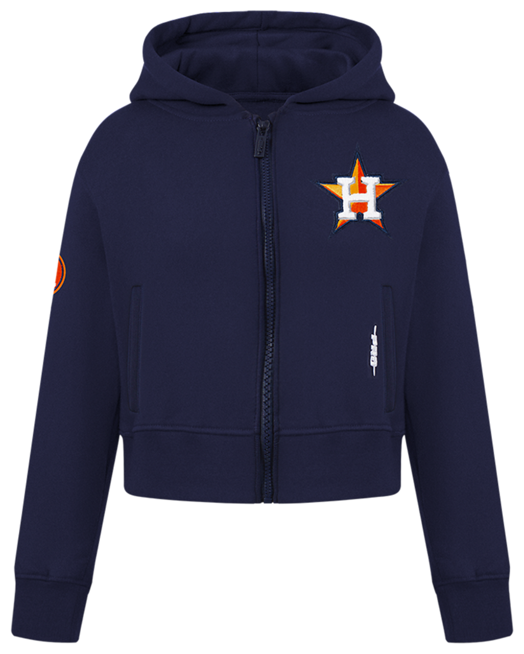 Pro Standard Houston Astros Classic Flc Fz Hoodie Image 1 of 8. Tap to open photo gallery.