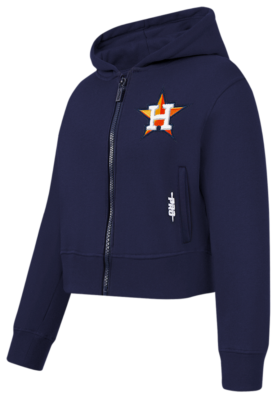 Pro Standard Houston Astros Classic Flc Fz Hoodie Image 3 of 8. Tap to open photo gallery.