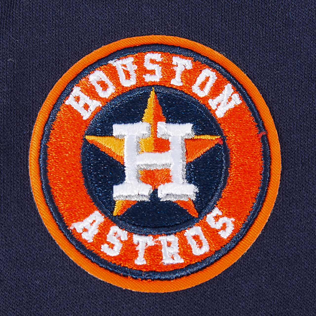 Pro Standard Houston Astros Classic Flc Fz Hoodie Image 6 of 8. Tap to open photo gallery.