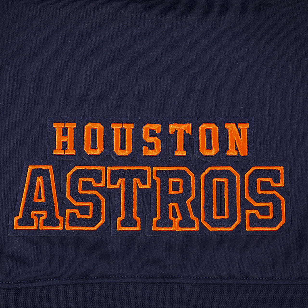 Pro Standard Houston Astros Classic Flc Fz Hoodie Image 8 of 8. Tap to open photo gallery.