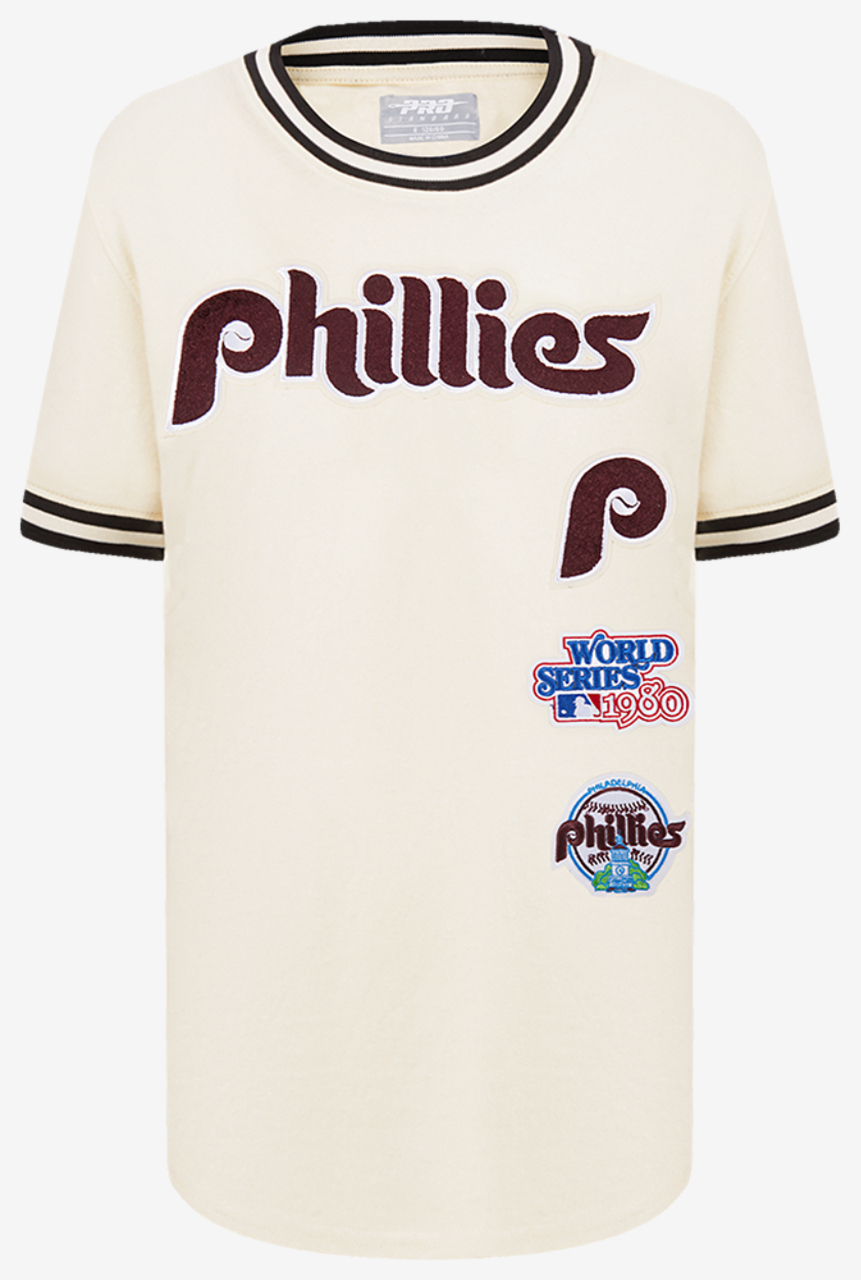 Pro Standard Philadelphia Phillies Retro Classic Striped Tee Image 1 of 7. Tap to open photo gallery.