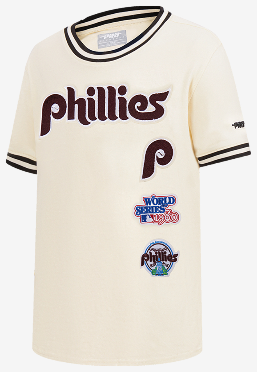 Pro Standard Philadelphia Phillies Retro Classic Striped Tee Image 3 of 7. Tap to open photo gallery.
