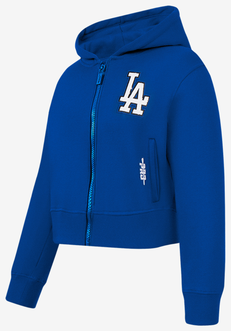 Pro Standard Los Angeles Dodgers Classic Flc Fz Hoodie Image 3 of 7. Tap to open photo gallery.