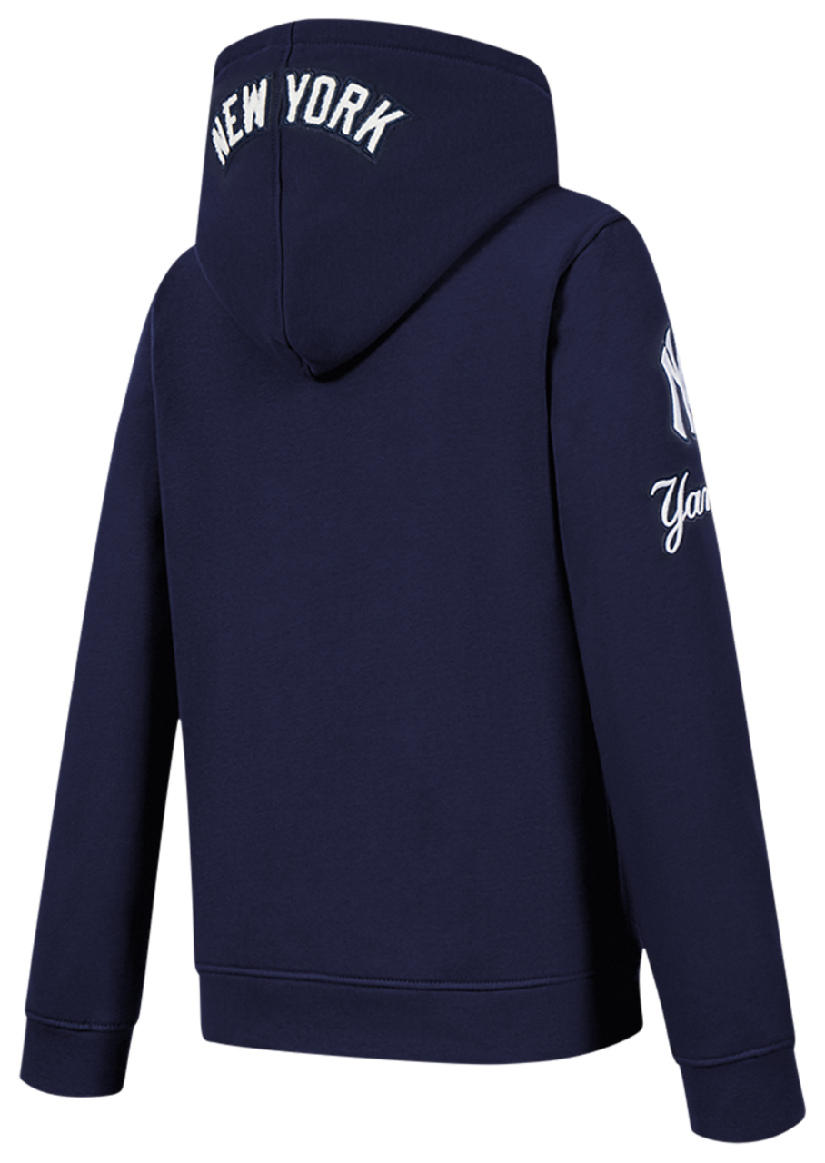 Pro Standard New York Yankees Classic Flc Fz Hoodie - Boys' Grade