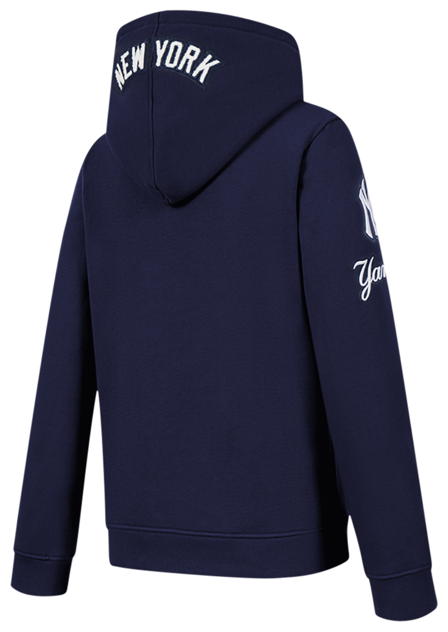 Pro Standard New York Yankees Classic Flc Fz Hoodie - Boys' Grade
