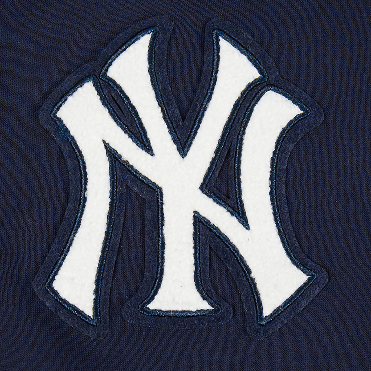 Pro Standard New York Yankees Classic Flc Fz Hoodie Image 5 of 9. Tap to open photo gallery.