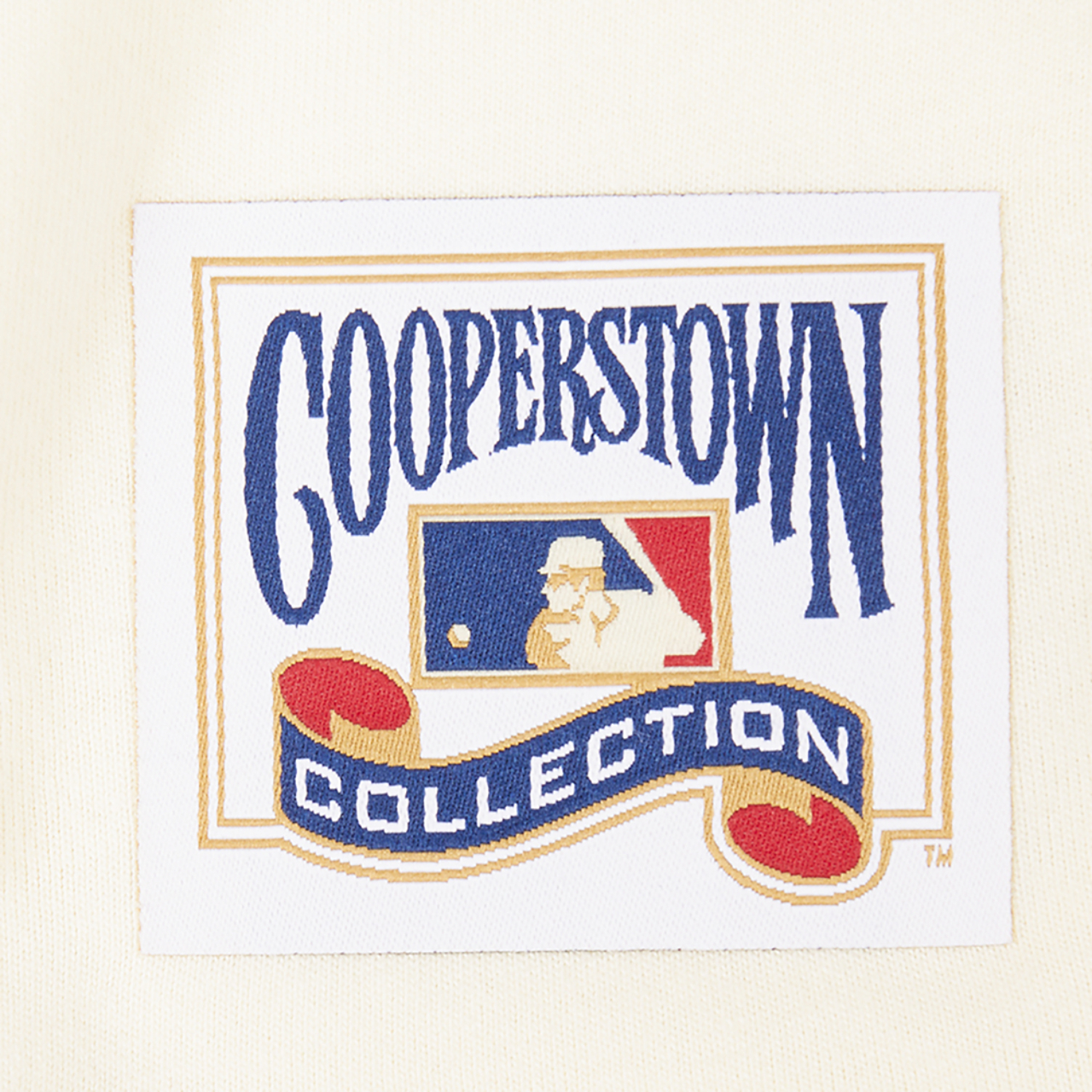 Pro Standard Atlanta Braves Retro Classic Ss Striped Rib Tee Image 5 of 7. Tap to open photo gallery.
