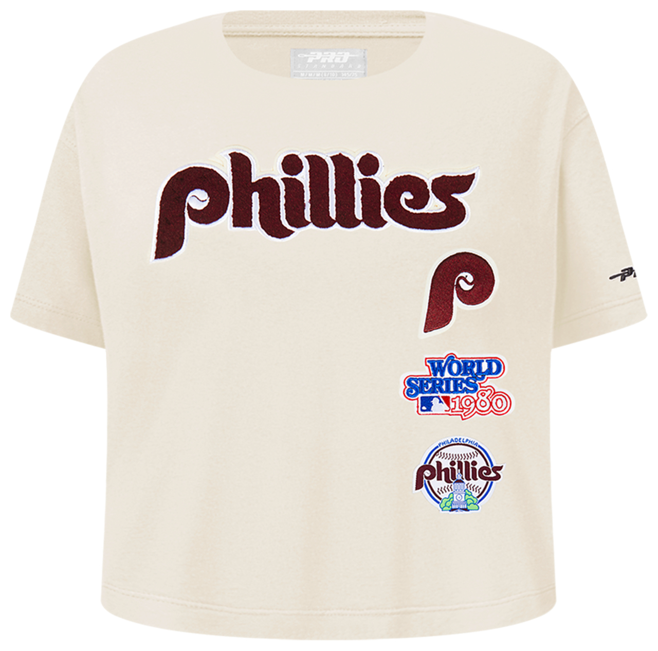 Pro Standard Philadelphia Phillies Retro Classic Ss Boxy Tee Image 1 of 5. Tap to open photo gallery.