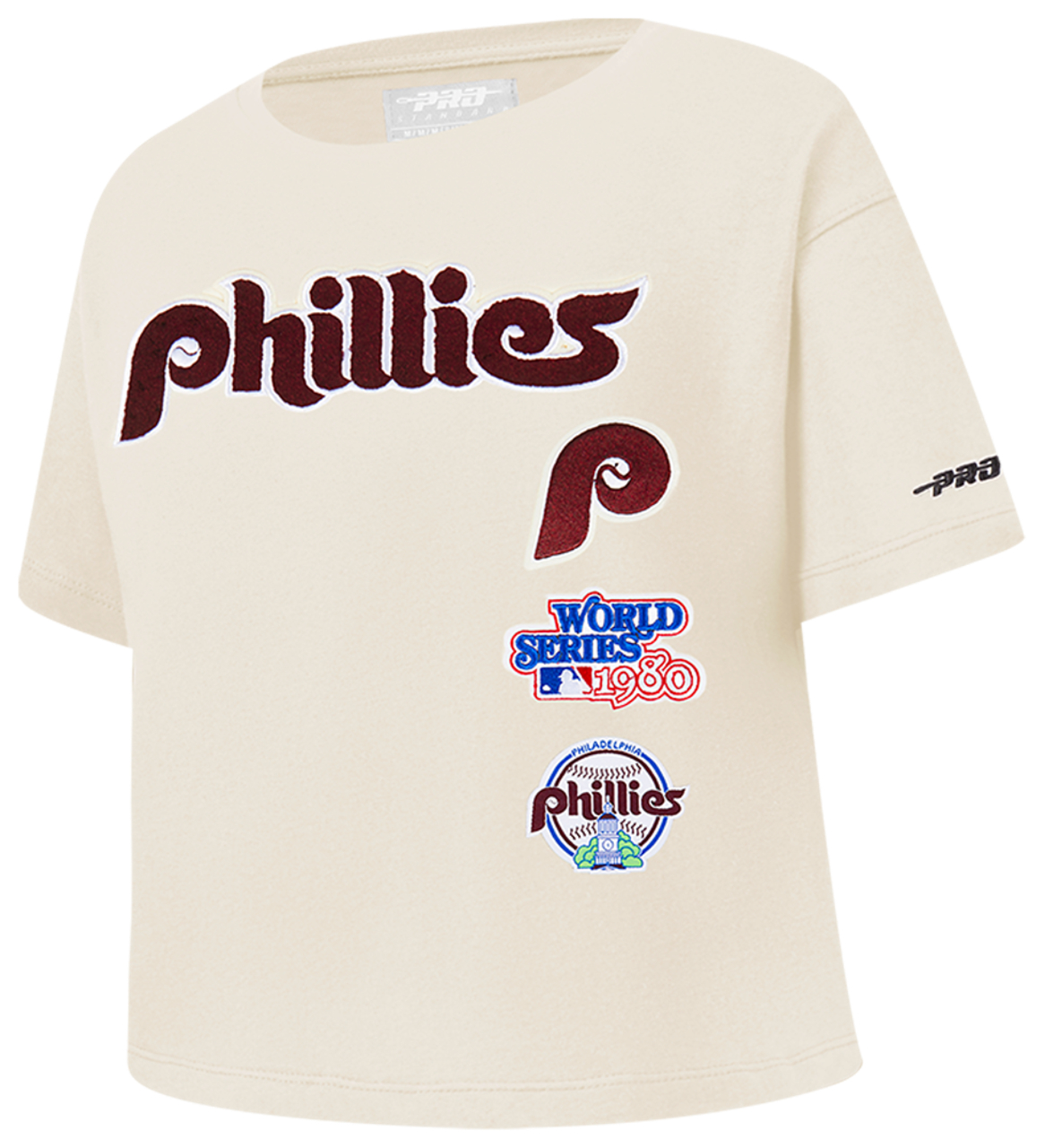 Pro Standard Philadelphia Phillies Retro Classic Ss Boxy Tee Image 3 of 5. Tap to open photo gallery.