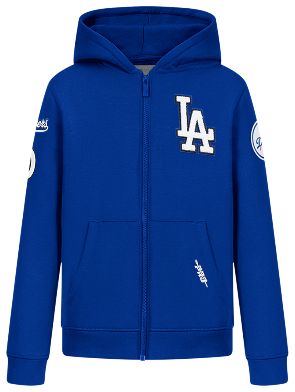Pro Standard Los Angeles Dodgers Classic Flc Fz Hoodie Image 1 of 8. Tap to open photo gallery.