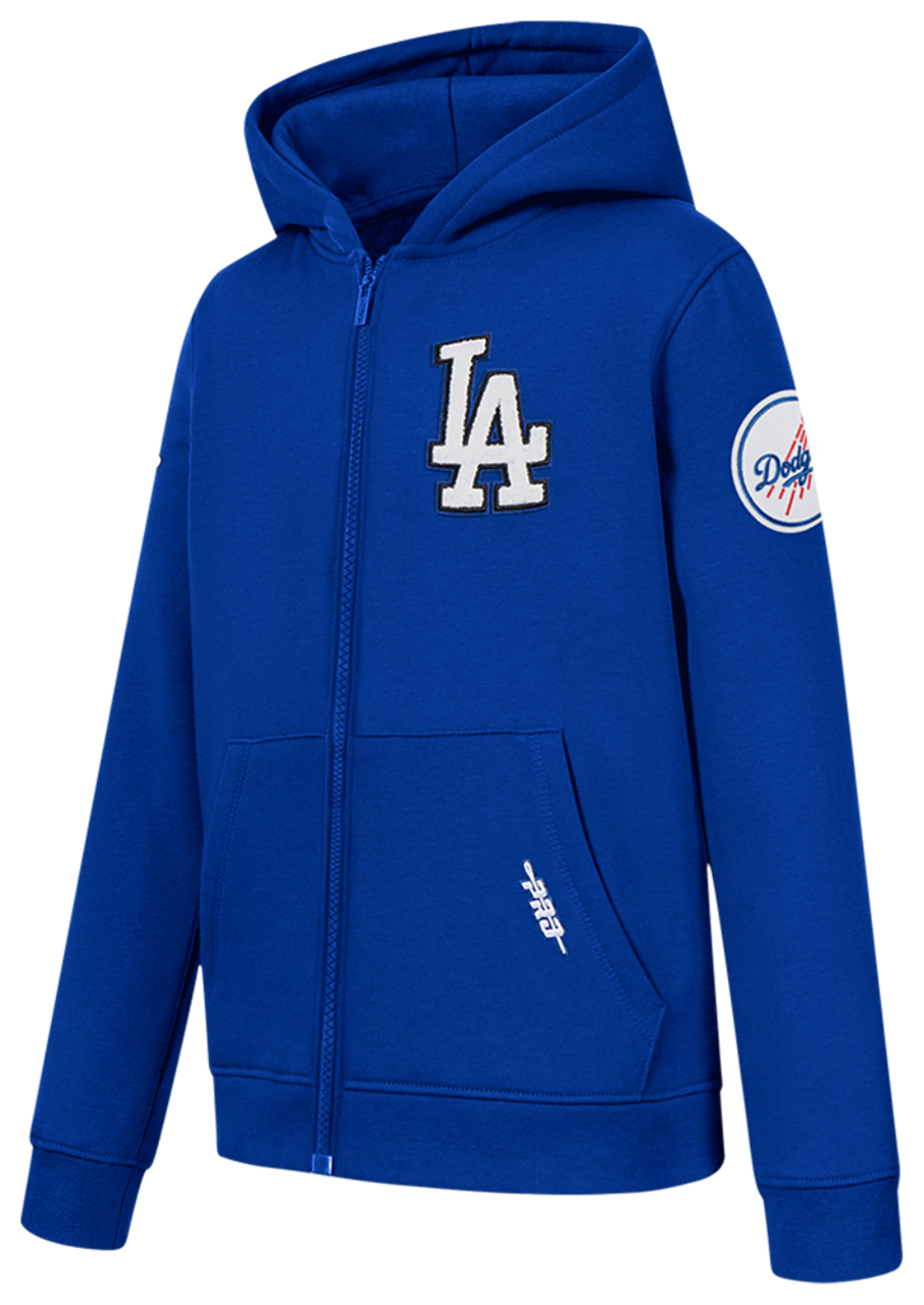 Pro Standard Los Angeles Dodgers Classic Flc Fz Hoodie Image 3 of 8. Tap to open photo gallery.