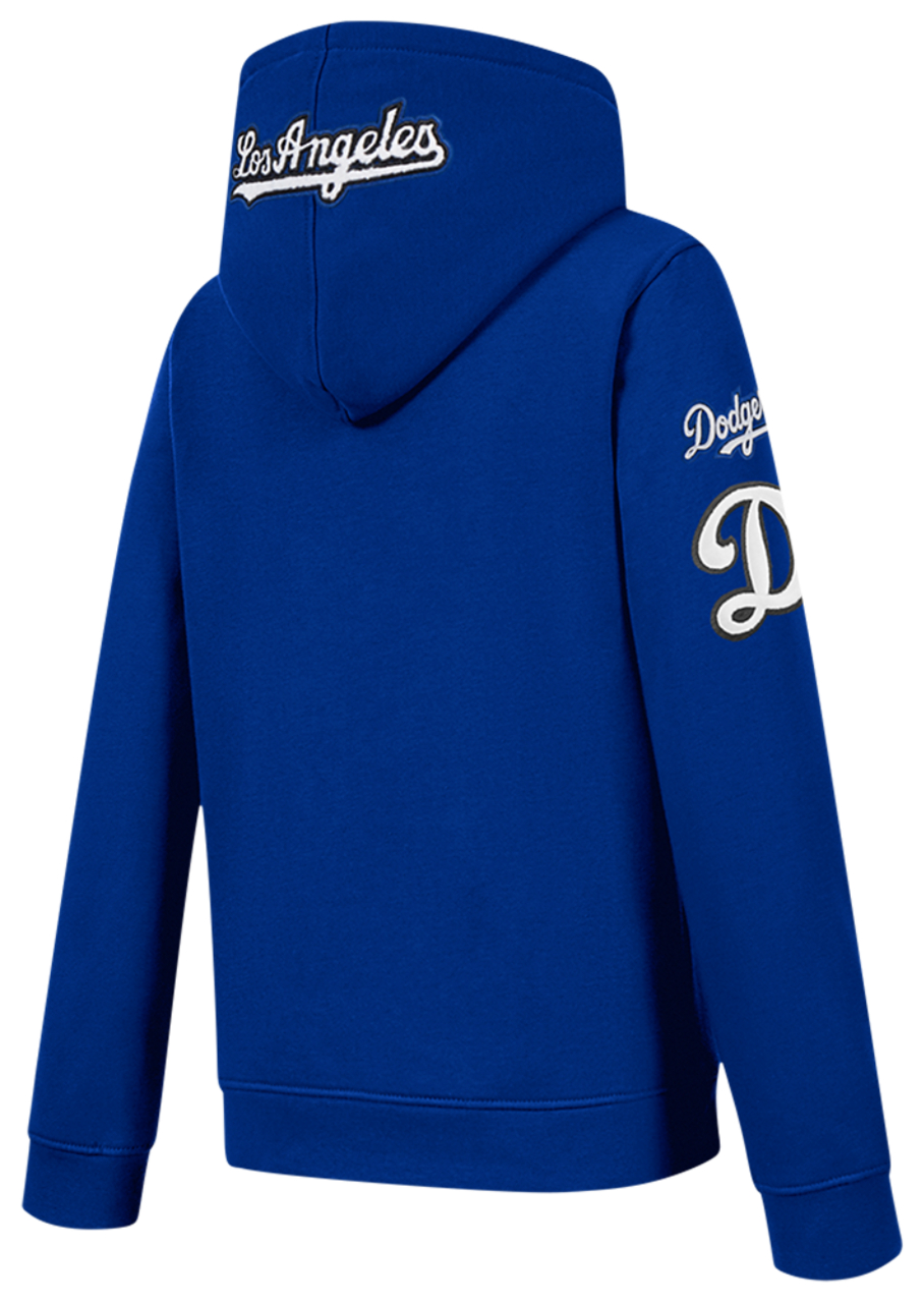 Pro Standard Los Angeles Dodgers Classic Flc Fz Hoodie Image 4 of 8. Tap to open photo gallery.