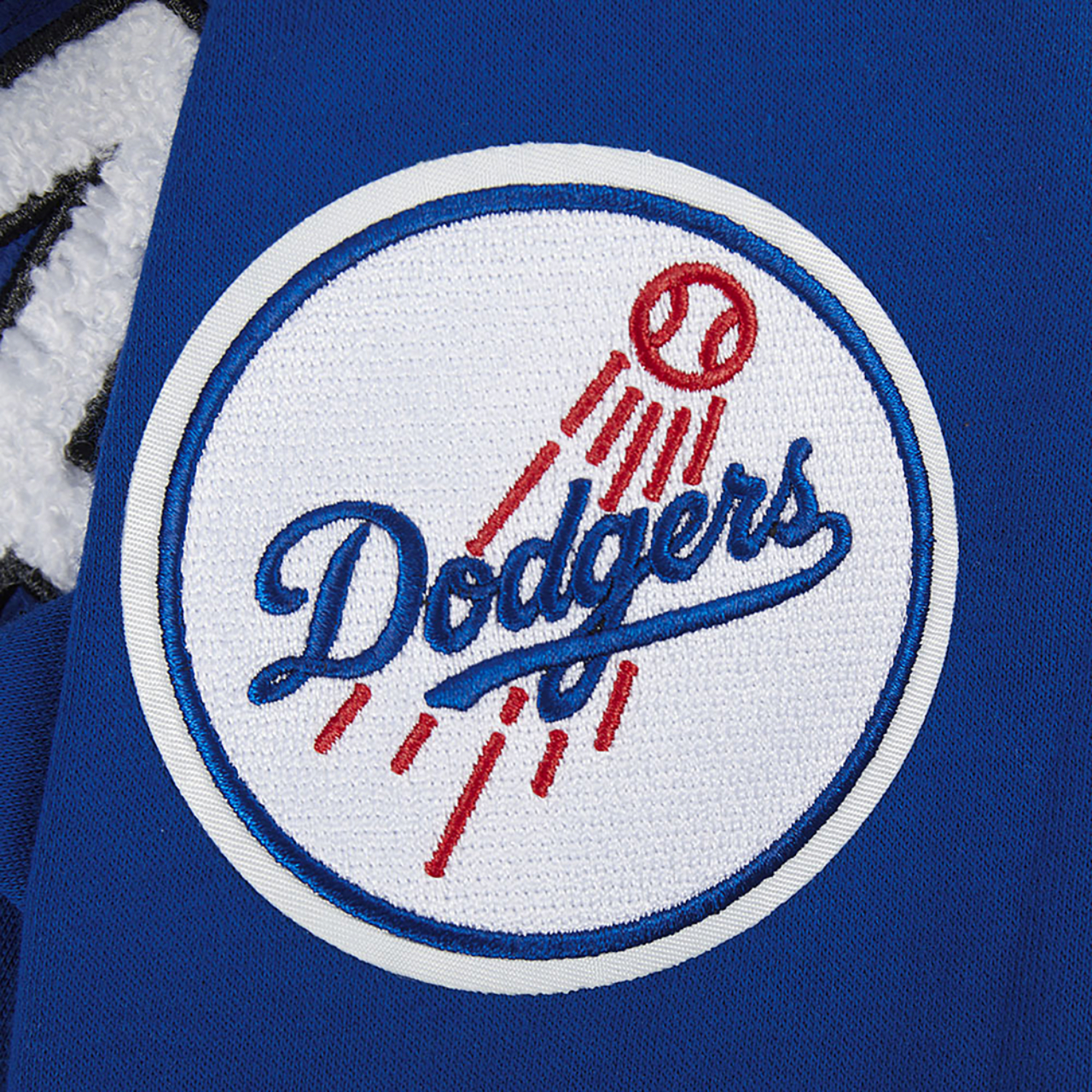 Pro Standard Los Angeles Dodgers Classic Flc Fz Hoodie Image 6 of 8. Tap to open photo gallery.