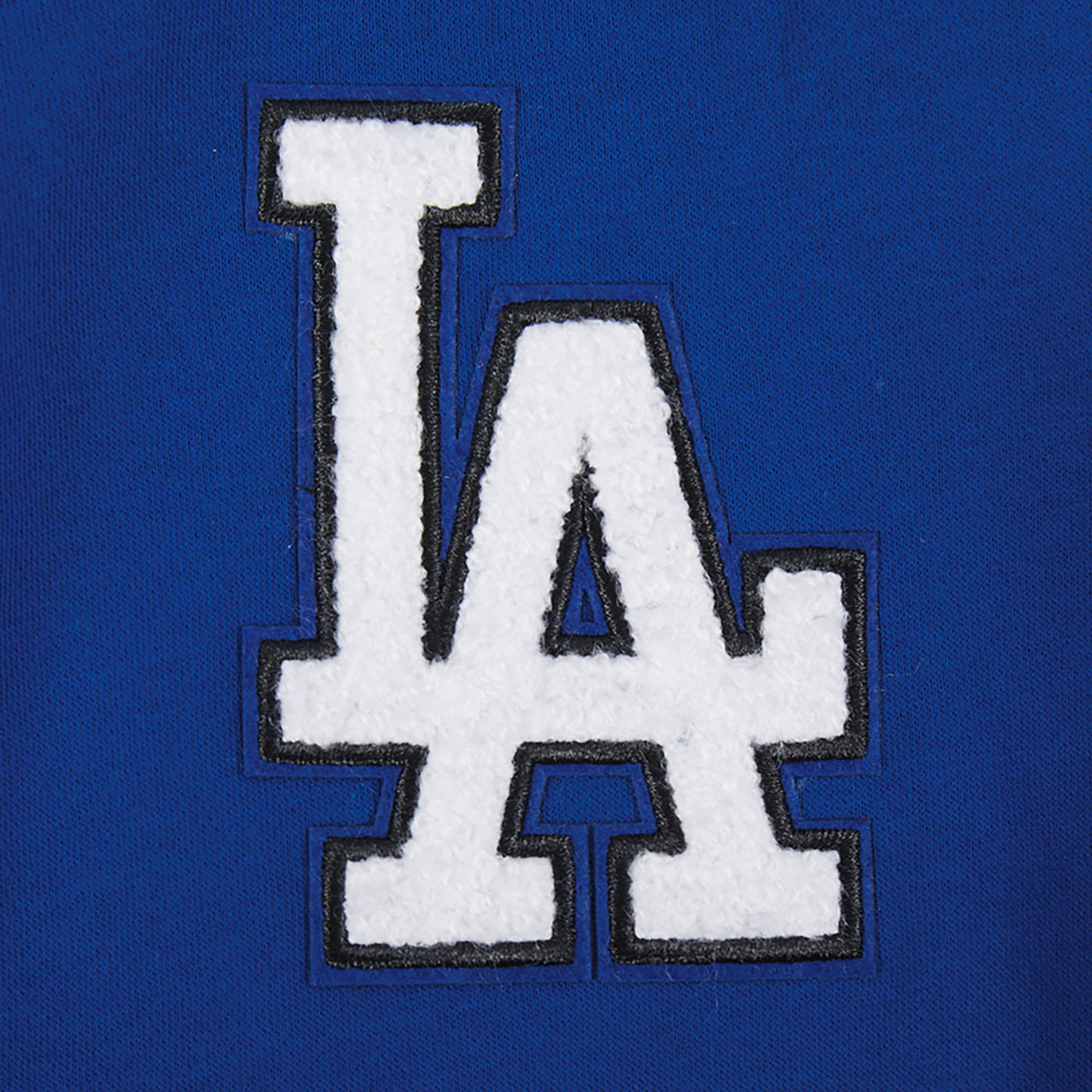 Pro Standard Los Angeles Dodgers Classic Flc Fz Hoodie Image 7 of 8. Tap to open photo gallery.