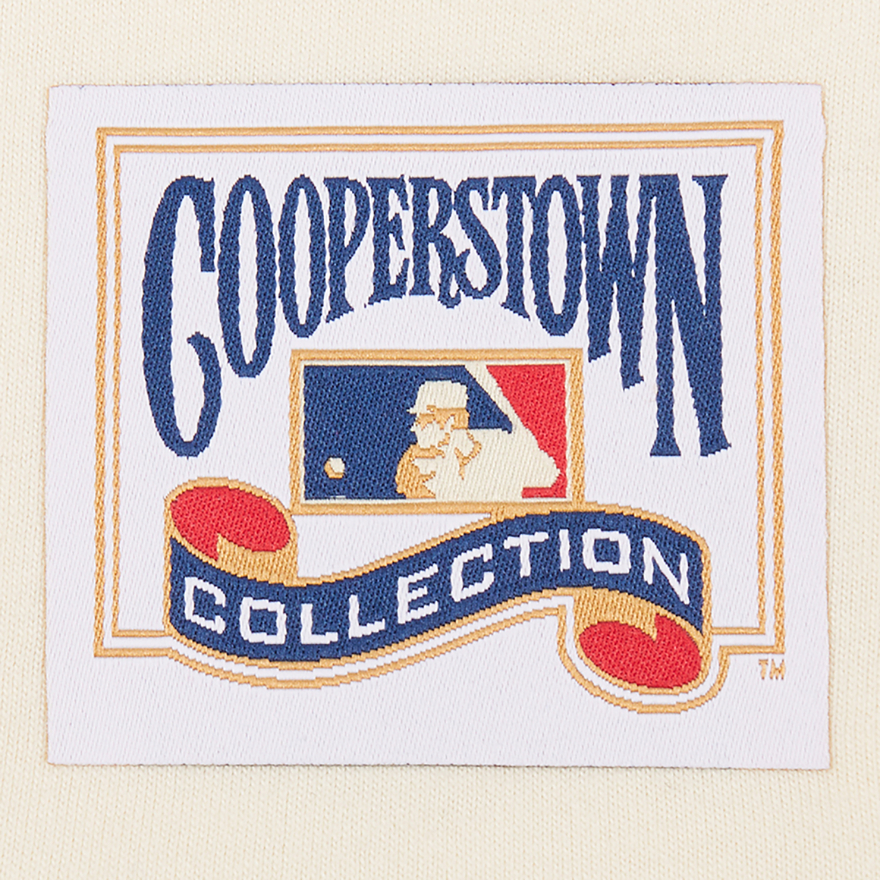 Pro Standard New York Yankees Retro Classic Striped Rib Tee Image 5 of 7. Tap to open photo gallery.