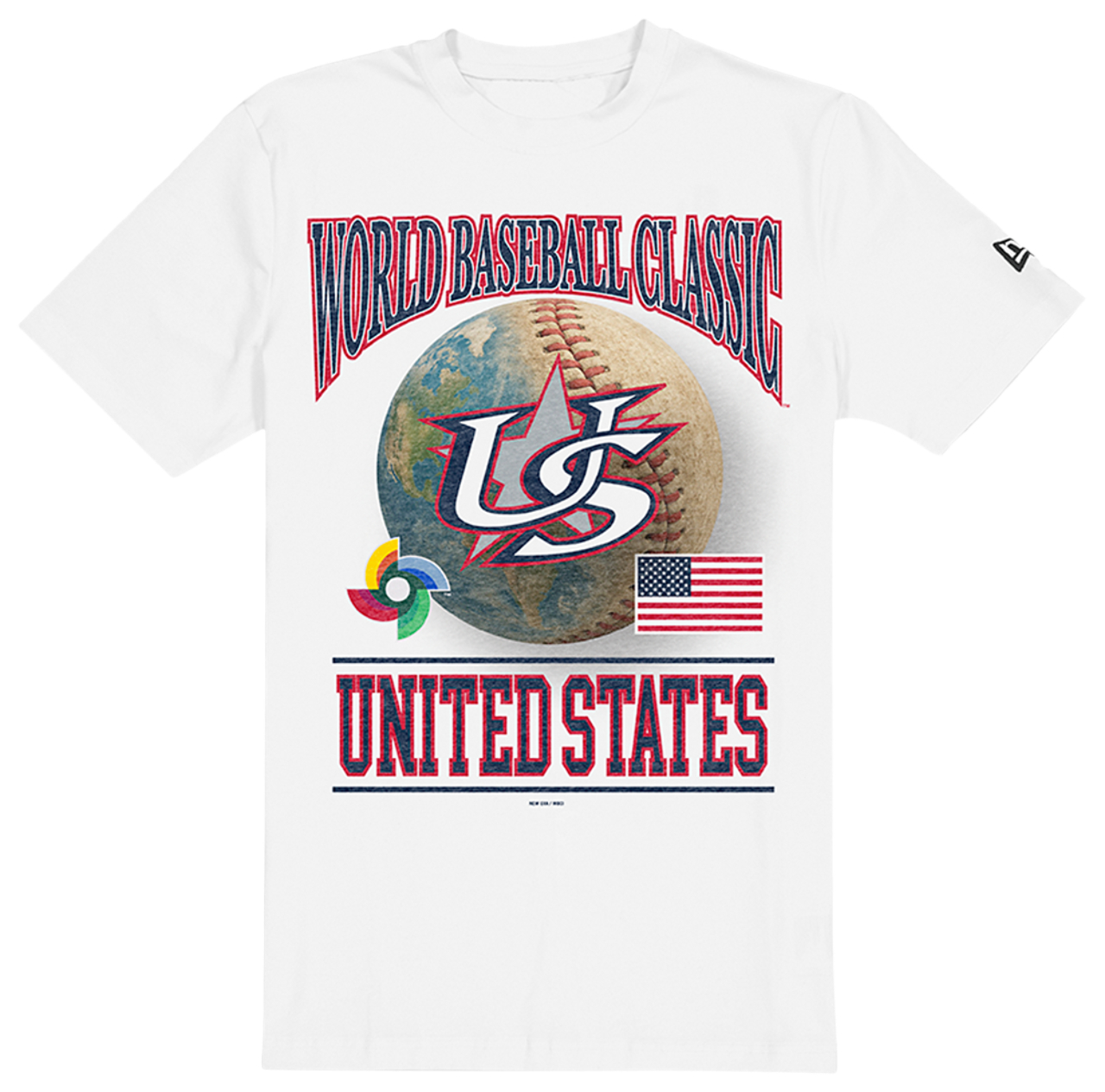 New Era WBC26 Event Short Sleeve T-Shirt United States - Men's