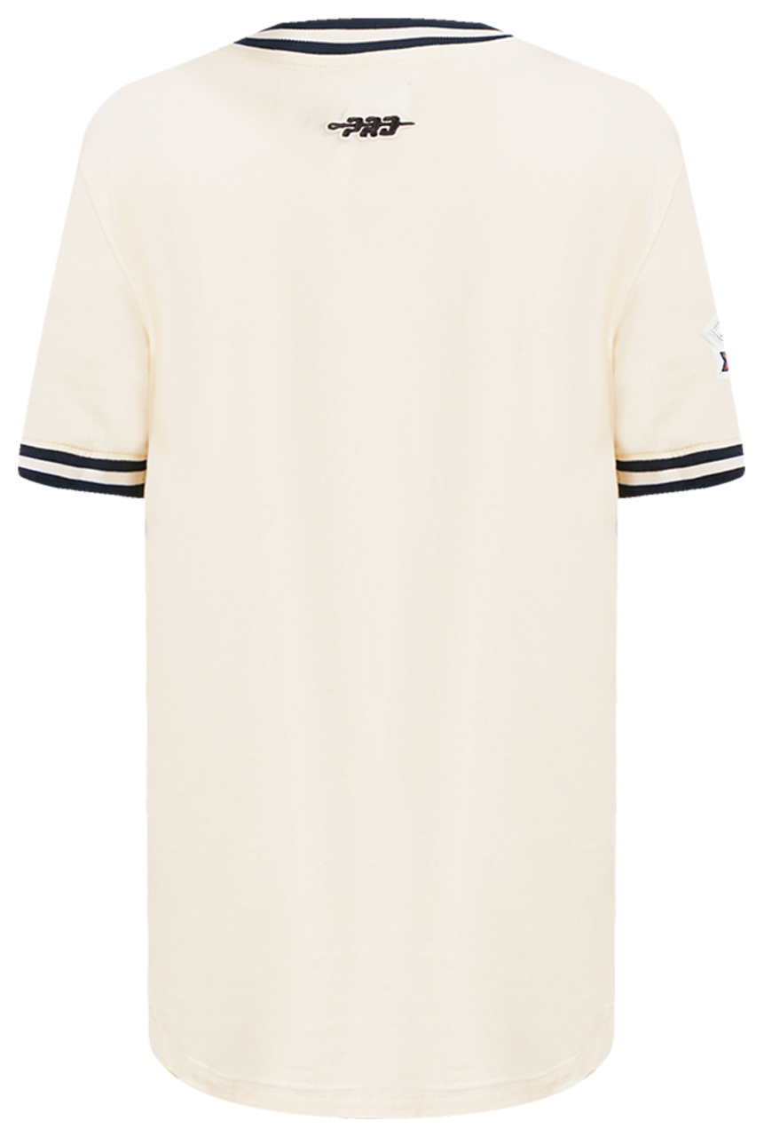 Pro Standard Houston Astros Retro Classic Ss Striped Rib Tee Image 2 of 8. Tap to open photo gallery.