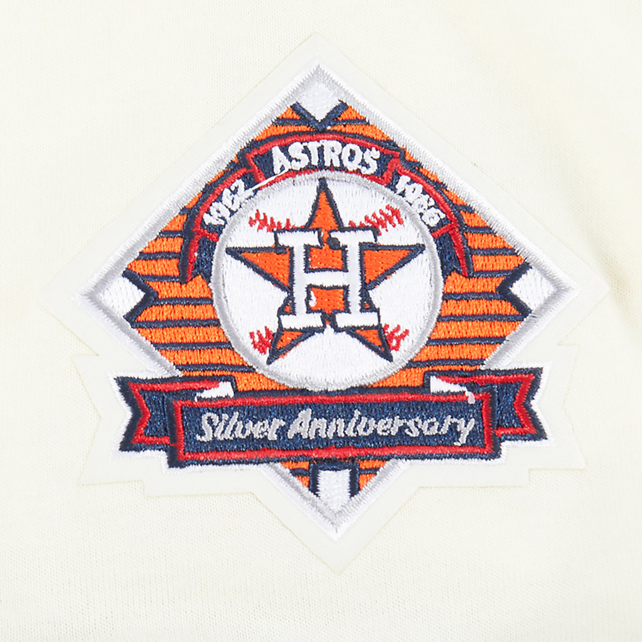 Pro Standard Houston Astros Retro Classic Ss Striped Rib Tee Image 5 of 8. Tap to open photo gallery.